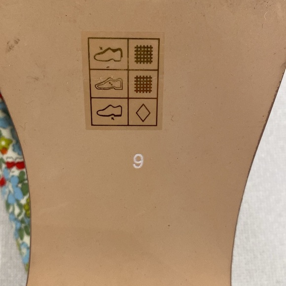 Jeffrey Campbell • Luau Green Floral Platform Flip Flop Sandals - Picture 7 of 7